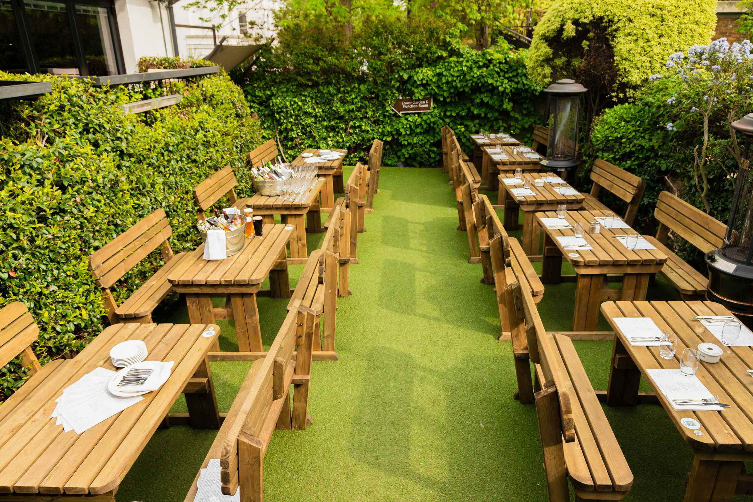 Garden Area for Unforgettable Semi-Private Events, The Waterway